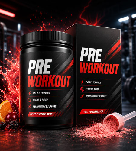 PRE WORKOUT -Explosive energy