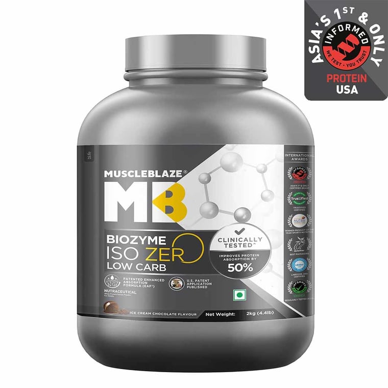 MuscleBlaze Biozyme Iso-Zero 2 kg