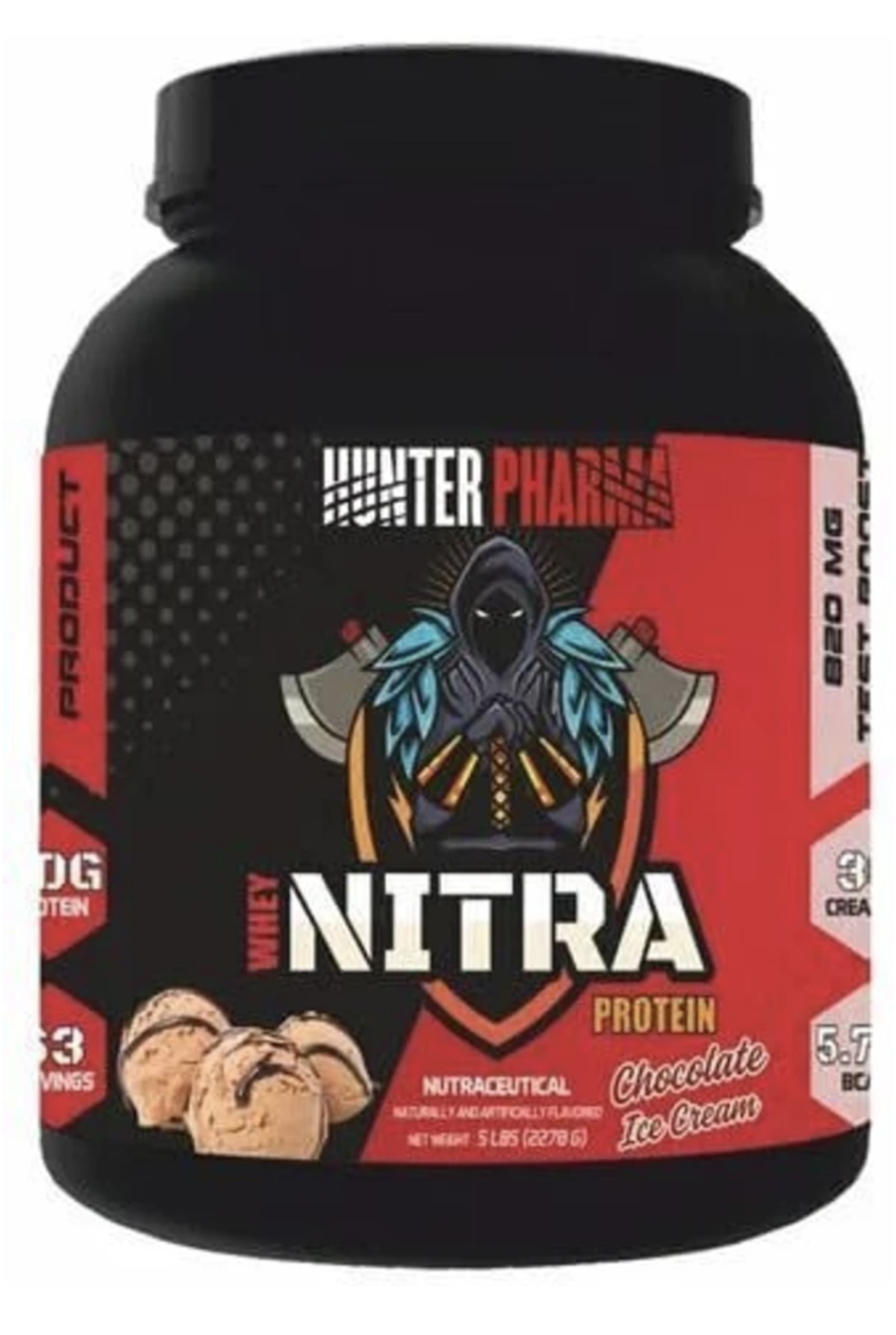 HUNTER PHARMA Nitra Whey Protein | 2.27 Kg Whey Protein