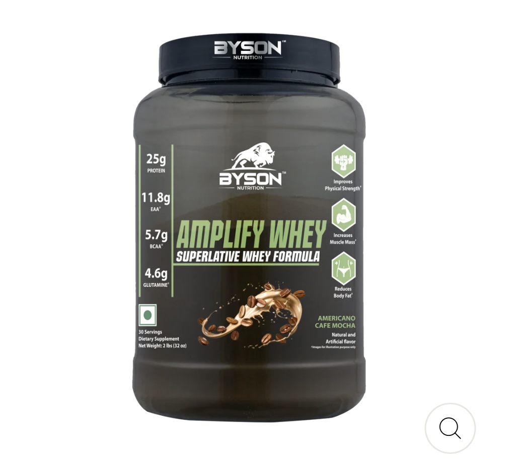 Byson Nutrition Amplify Whey Protein Powder | 1kg