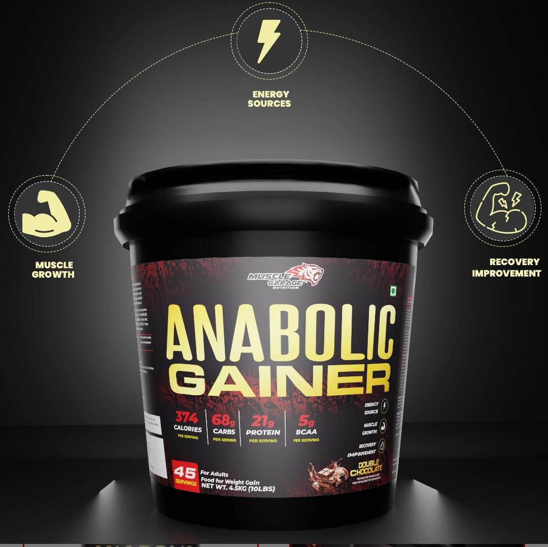 Muscle Garage Anabolic Mass Gainer BLACK SERIES | 4.5 kg