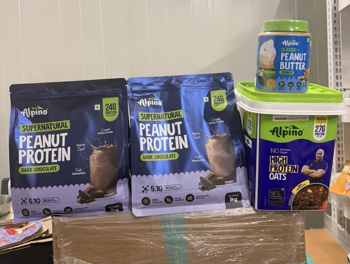 Alpino peanut protein 2 kg | high protein Ots 2 kg | peanut butter 1 kg
