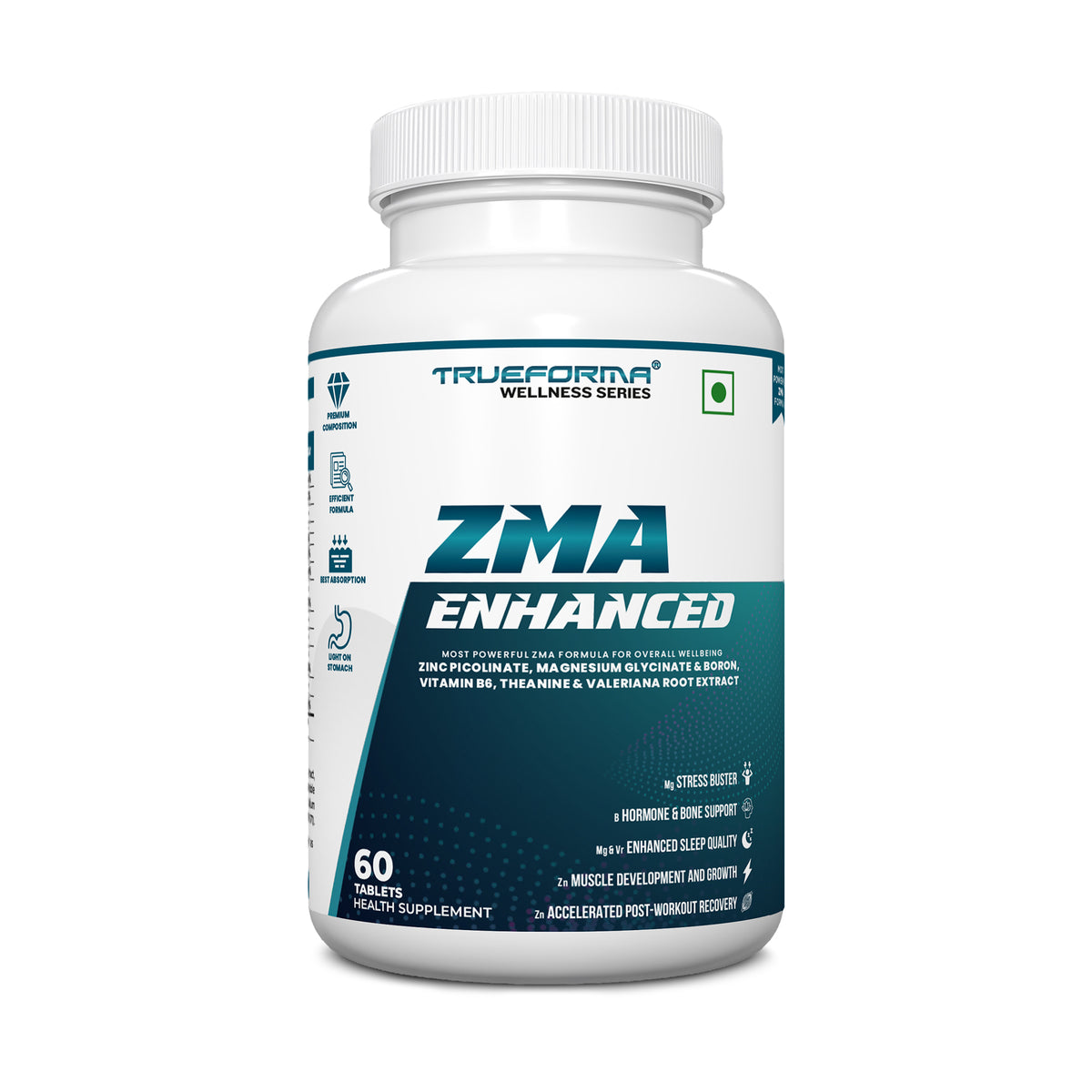 Trueforma® ZMA Enhanced Tablets 60 tab