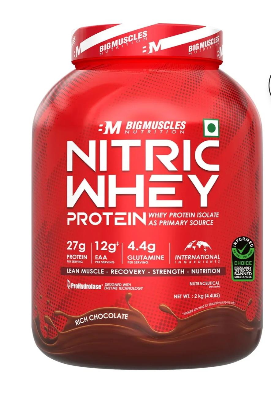 Big muscle nitric whey 1 kg