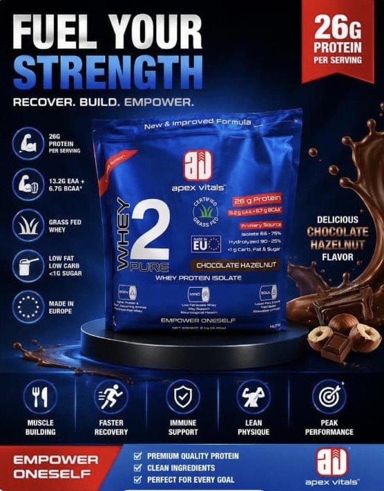 Whey 2 Pure Whey Protein Isolate & Hydrolyzed 2kg