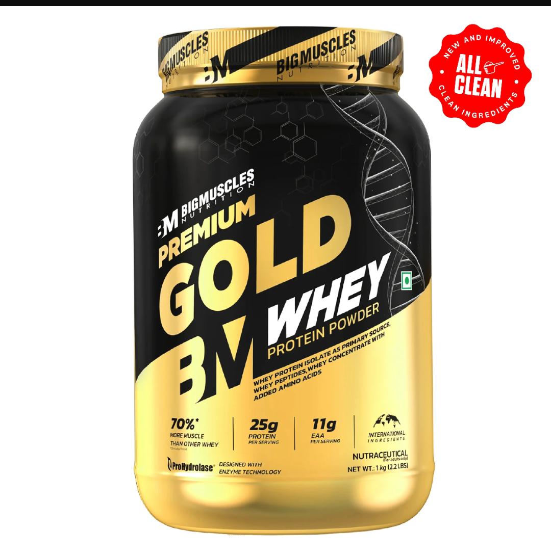 Big muscle whey gold 1 kg